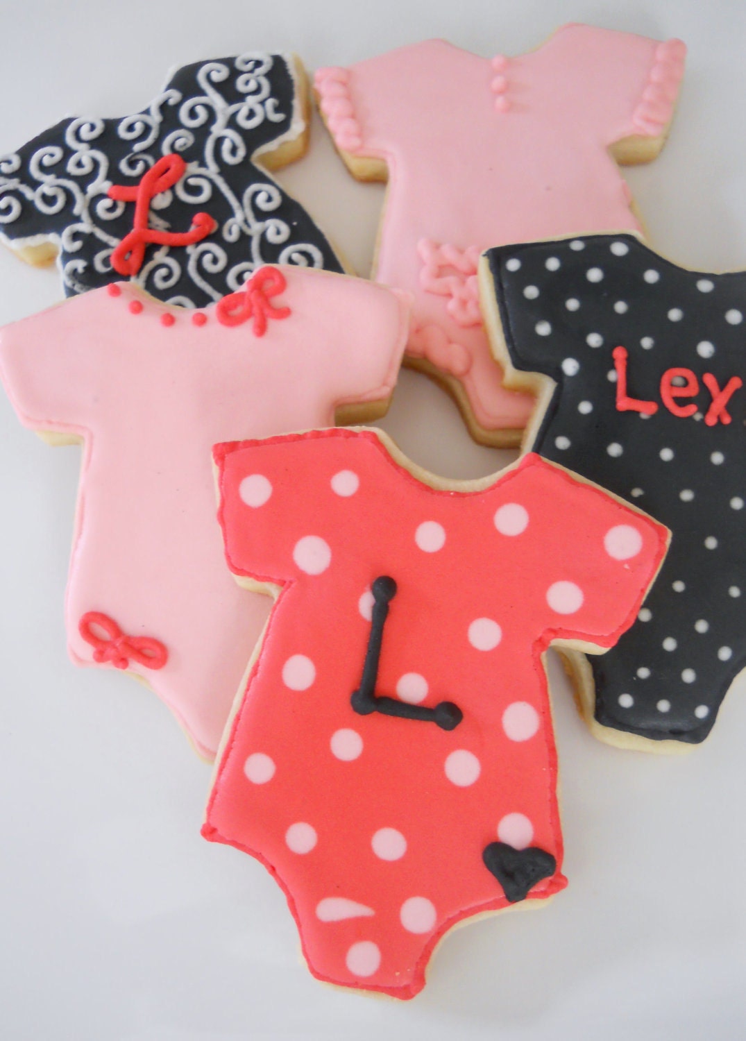 1 Dzn Onesie Baby Shower Cookies
