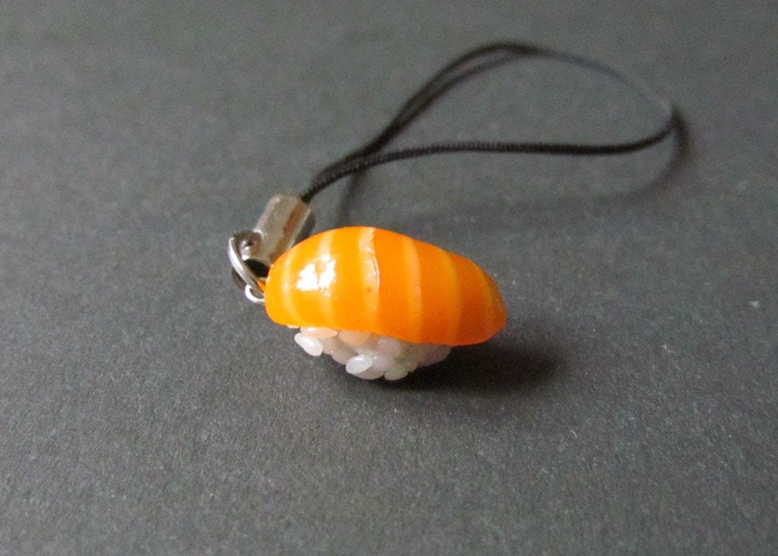 Miniature Sushi Phone Charm