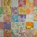 Vintage Sheet Baby Quilt Kit (including wadding/batting)