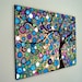 Abstract Tree of Life Painting Springtime Dots Circles Jewel Tone Landscape Original Acrylic Canvas 18" x 24"