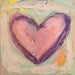 Kids Personalized Name art paintings pink and green 6 x 6 art for girls by Cheryl Wasilow