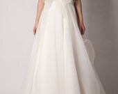 Andrea/wedding gown/women clothing/dress/long/silk/tulle/elegant/custom made/ALL SIZE