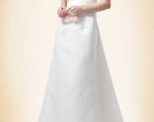 Mila/wedding gown/women clothing/bridal dress/long/vintage style/simple/custom made/ALL SIZE