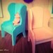1/16th Scale Custom Country Luxe Miniature Wingback Chair, 1