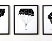 Lighten Up 3 Pack Print Set