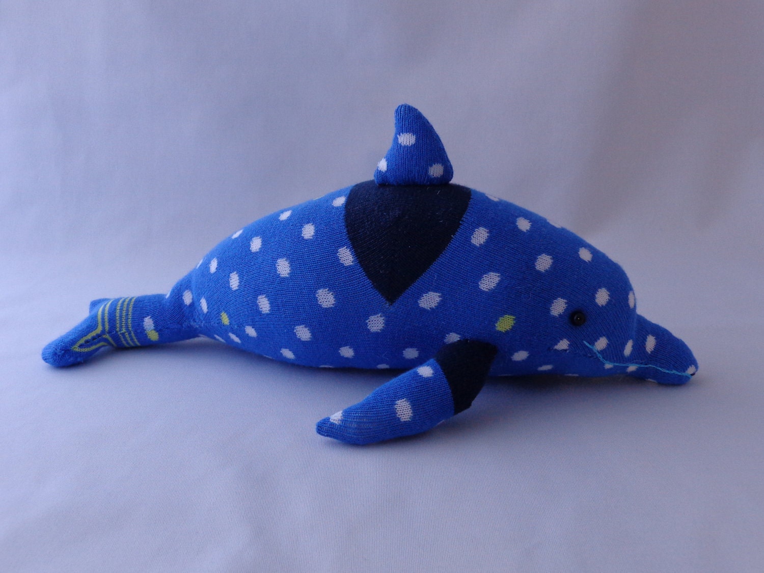 blue dolphin stuffed animal