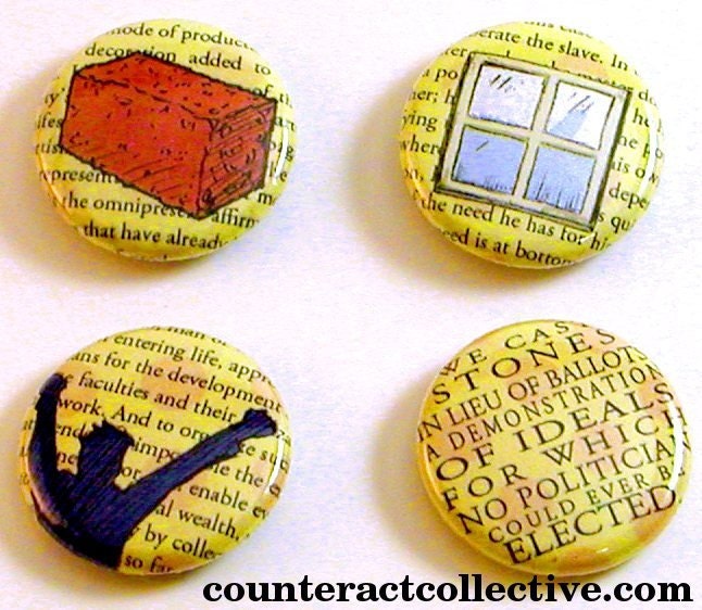 Theory/Praxis Button 4-Pack