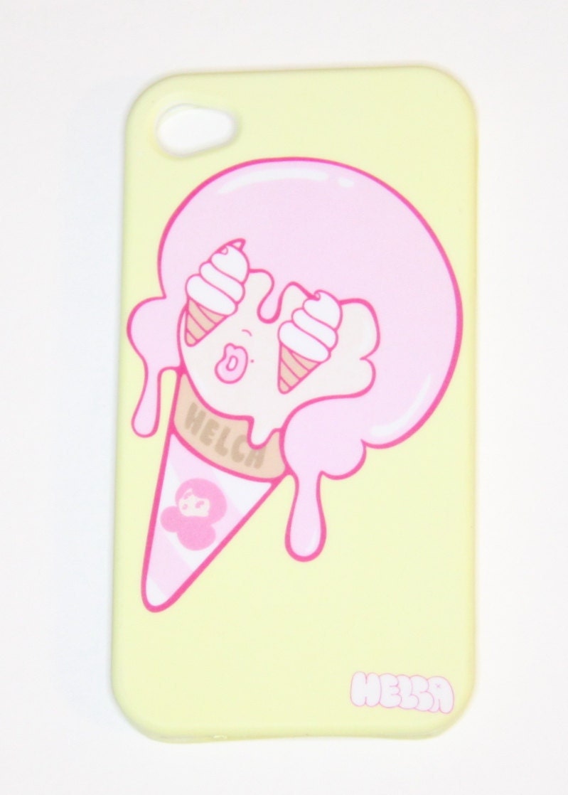Helca Strawberry Cone Iphone Case