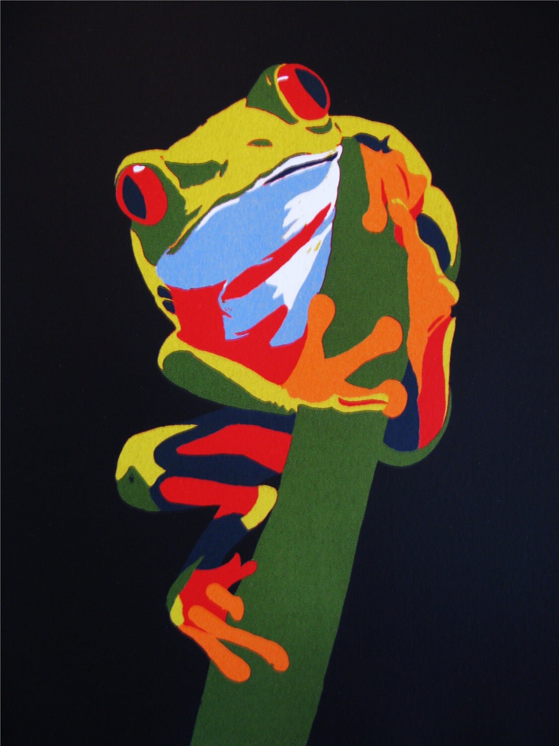 Tree Frog Art