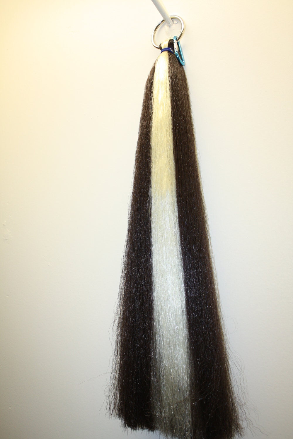 Brown and Blonde clip on Tail