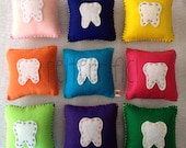 Handmade Felt Tooth Fairy Pillow Boy or Girl