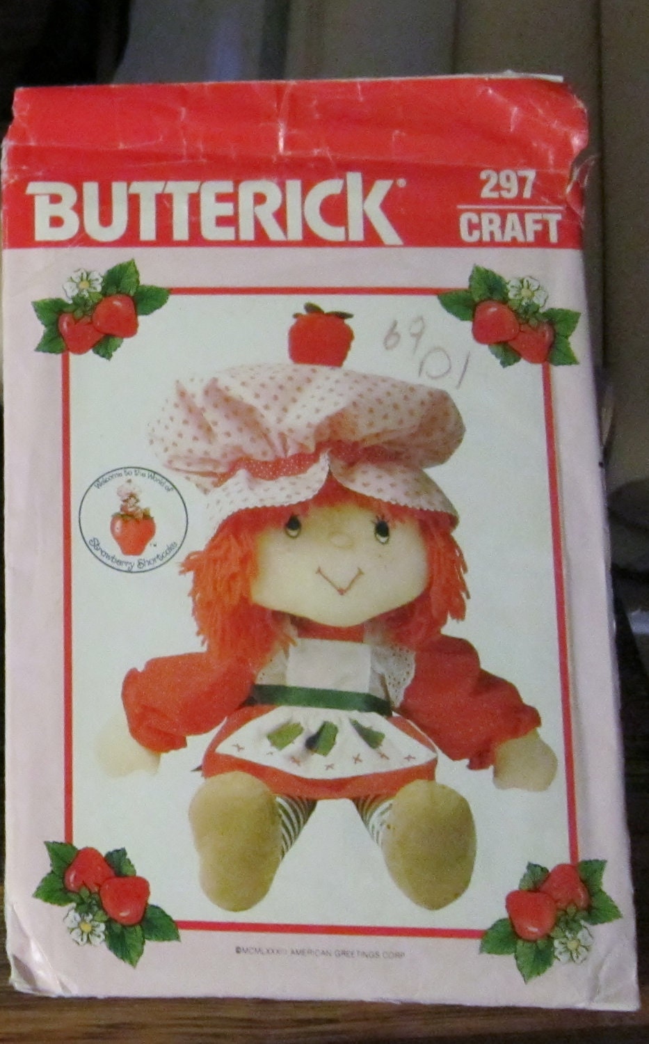 Butterick Craft Patterns 267 268 & 297 Joan Walsh Anglund