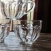 Clear Glass tea / Coffee/ Punch Cups set of 10