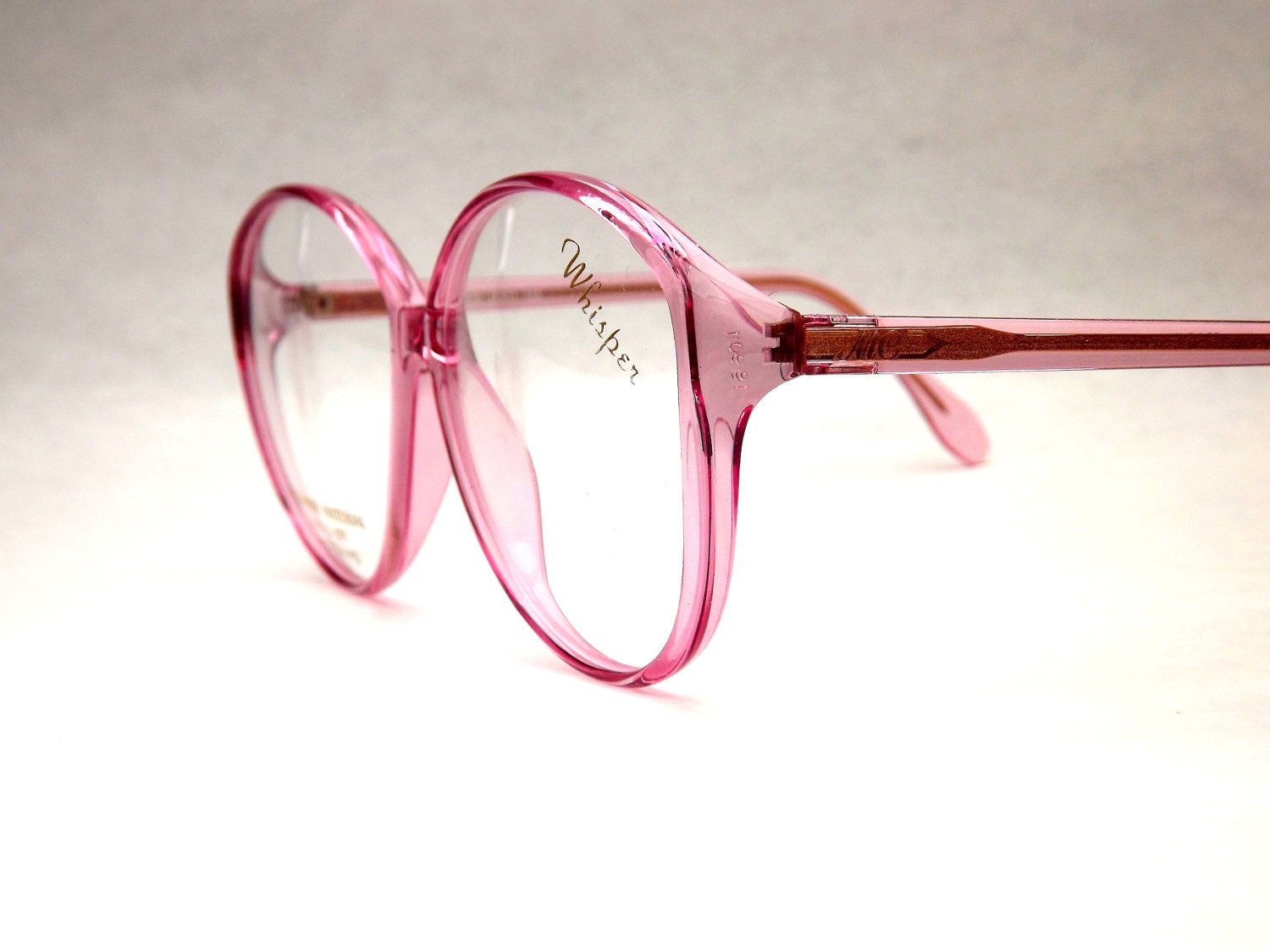 Big Round Eyeglasses Designer Vintage Womens by DontUWantMe