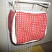 Rat, Ferret, Sugar Glider, Curtain Cube Hammock "Red Stars with Creme Lining"