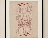 Bicycle 11x14 Art Print