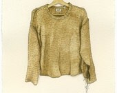 Tan & Torn Gap Sweater