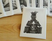 Artistic Greeting Card - No.5: from original pencil drawing artwork
