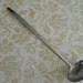 Vintage Long Handle Soup or Gravy Serving Spoon. Star Pattern