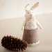 Set of 3. Rabbits handmade. Home Decor. Art. Decorative Toys For Room, Child's Room Decoration