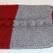 ON SALE...Two tone Cabled Hot Water Bottle Cover