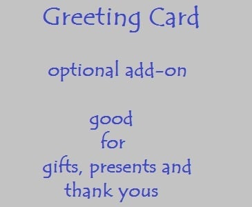 50% OFF  Greeting Card to add on to orders
