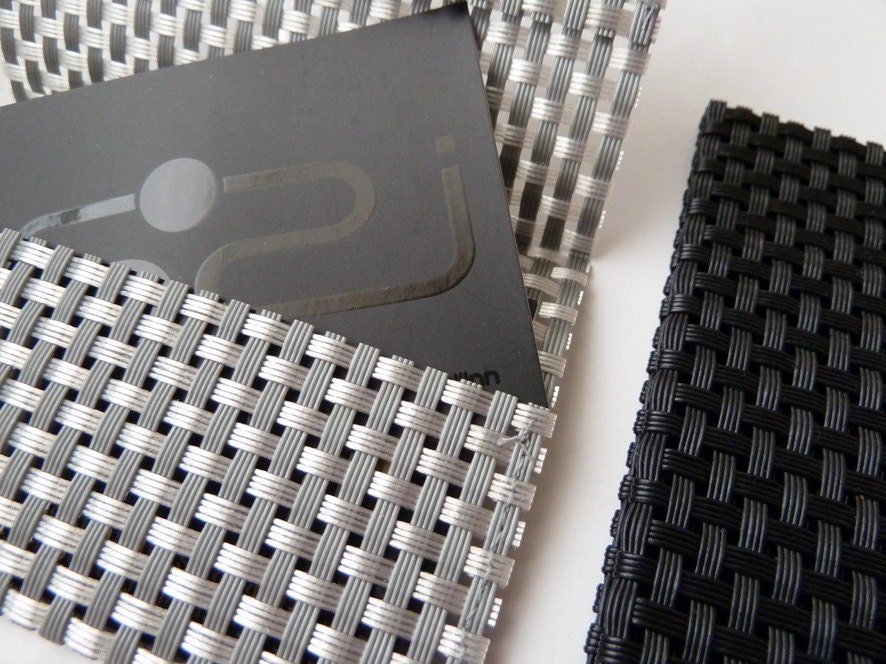 credit business card holder,  wallet case in woven vinyl