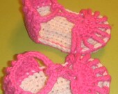 SALE Cotton Baby Sandals- 6-12 Months Made to Order