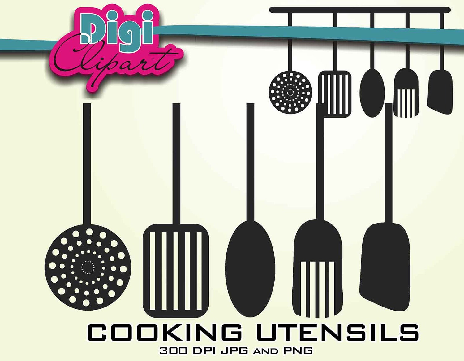 clipart pictures of kitchen utensils - photo #25