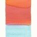 small original watercolor blue and red color form