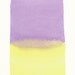 purple and yellow forms original small watercolor painting