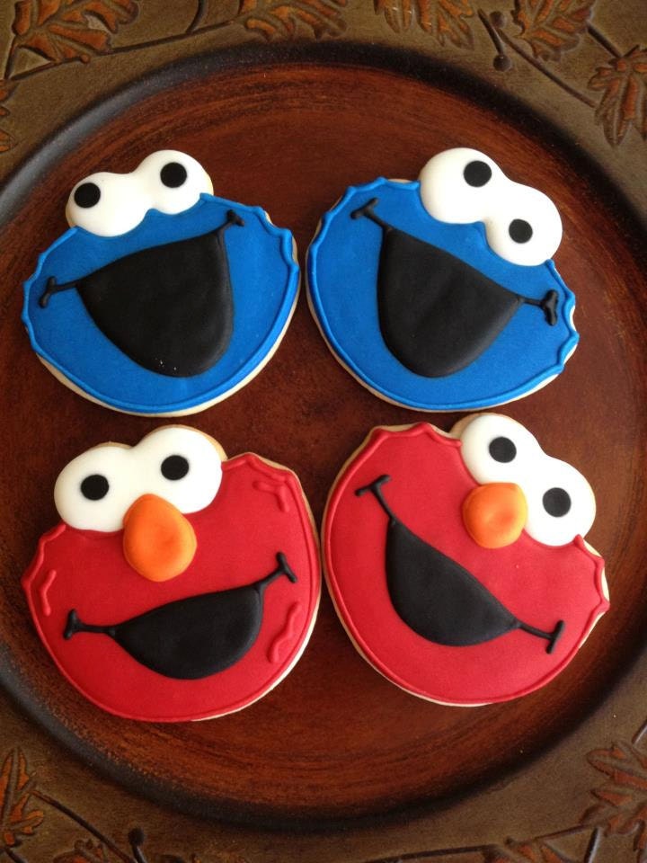 Kids themed cookies