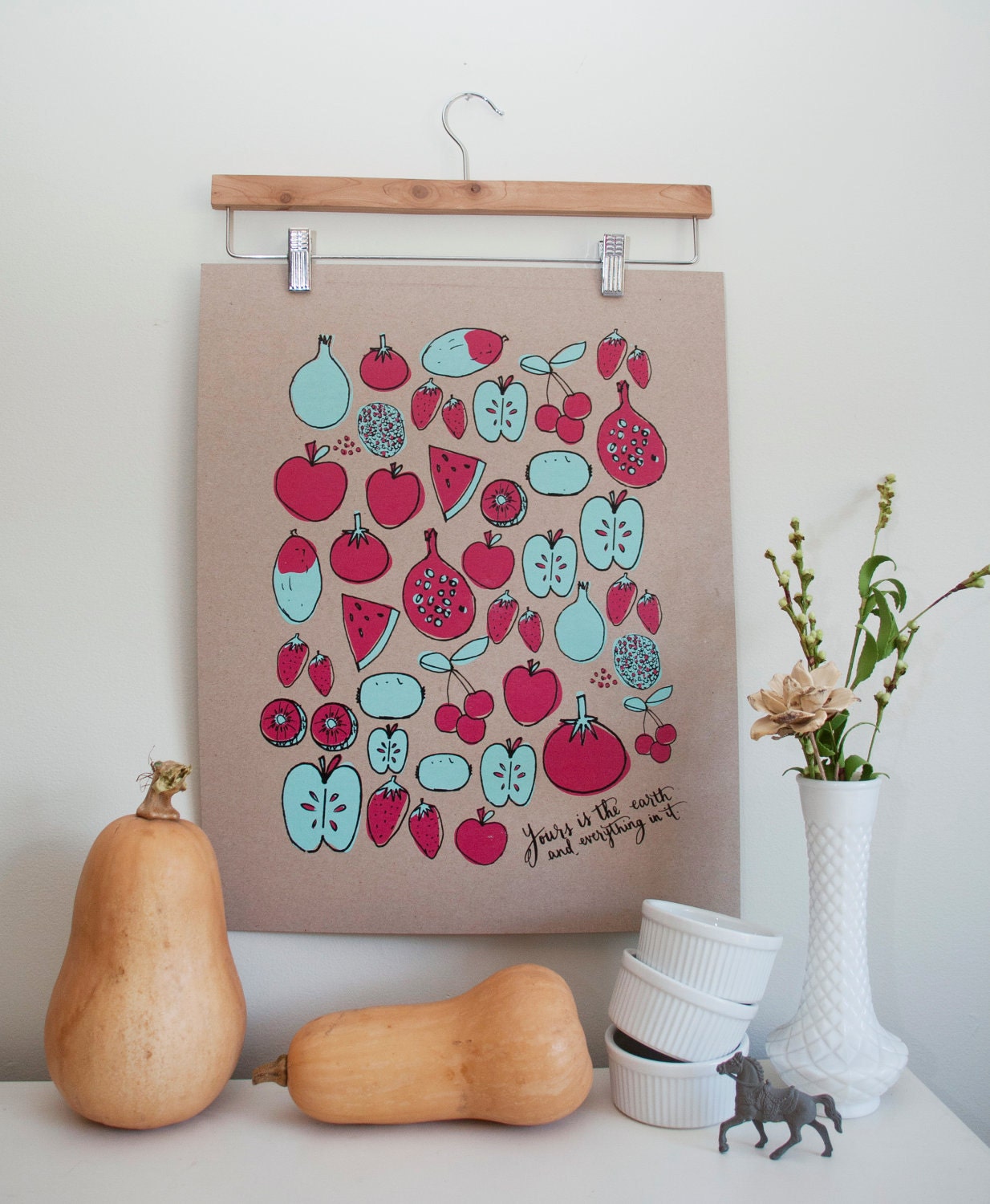Limited Edition Screenprint // Original Illustration on Chipboard
