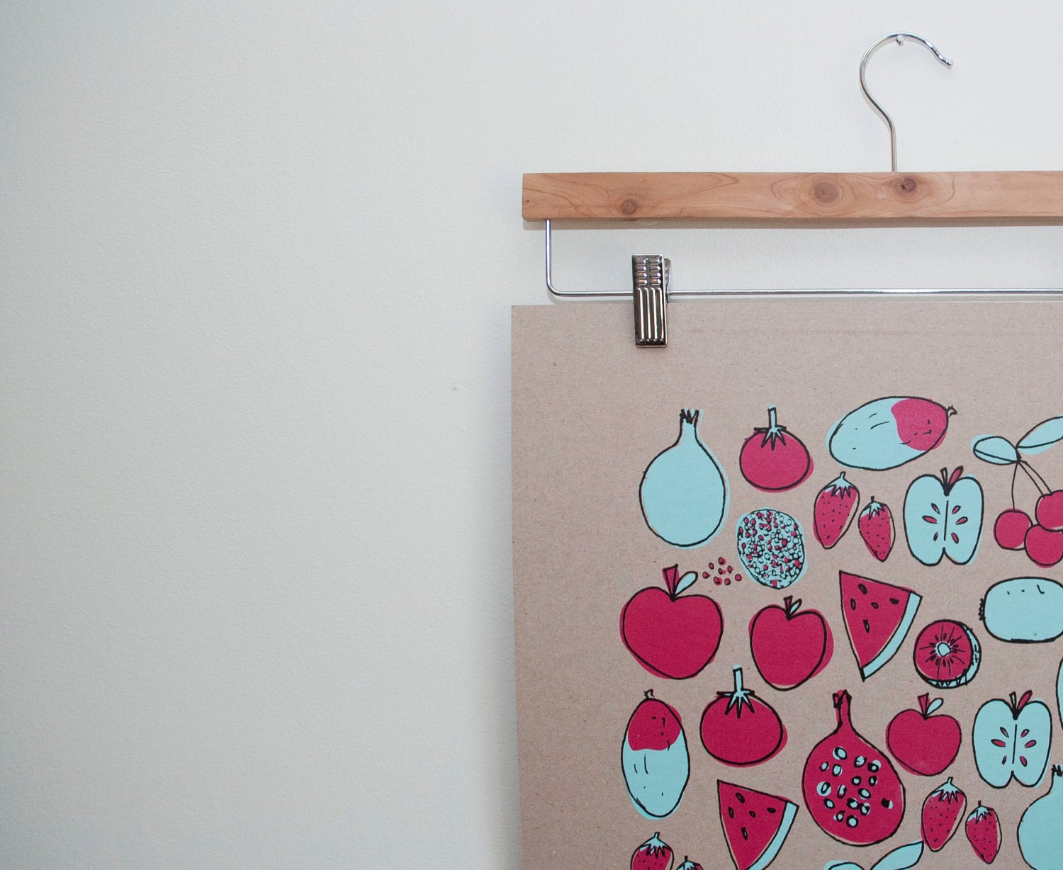 Limited Edition Screenprint // Original Illustration on Chipboard