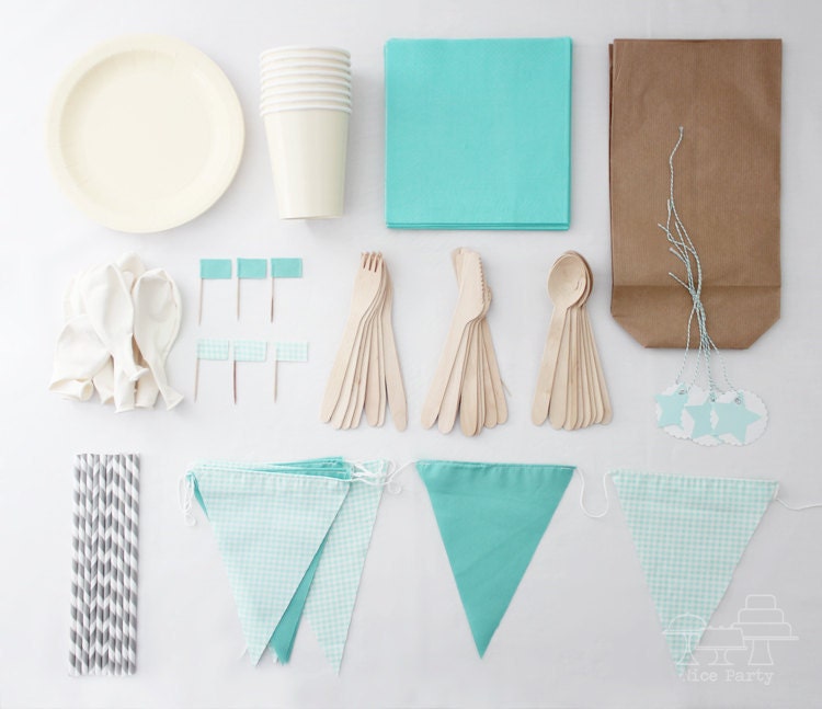 Turquoise garland