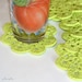 Crochet Coasters. Set of 6 pcs. Light green. Placemat doilies. St Patricks Day.