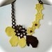 Lovely crochet necklace, jewelery