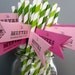 25 Custom Paper Straws With Flags/ Choose Your Colors/ Wedding