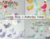 DESIGN Your Own BUTTERFLIES & BIRDS Mobile