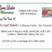 Teacup Note Cards, Mix and Match Set of 6