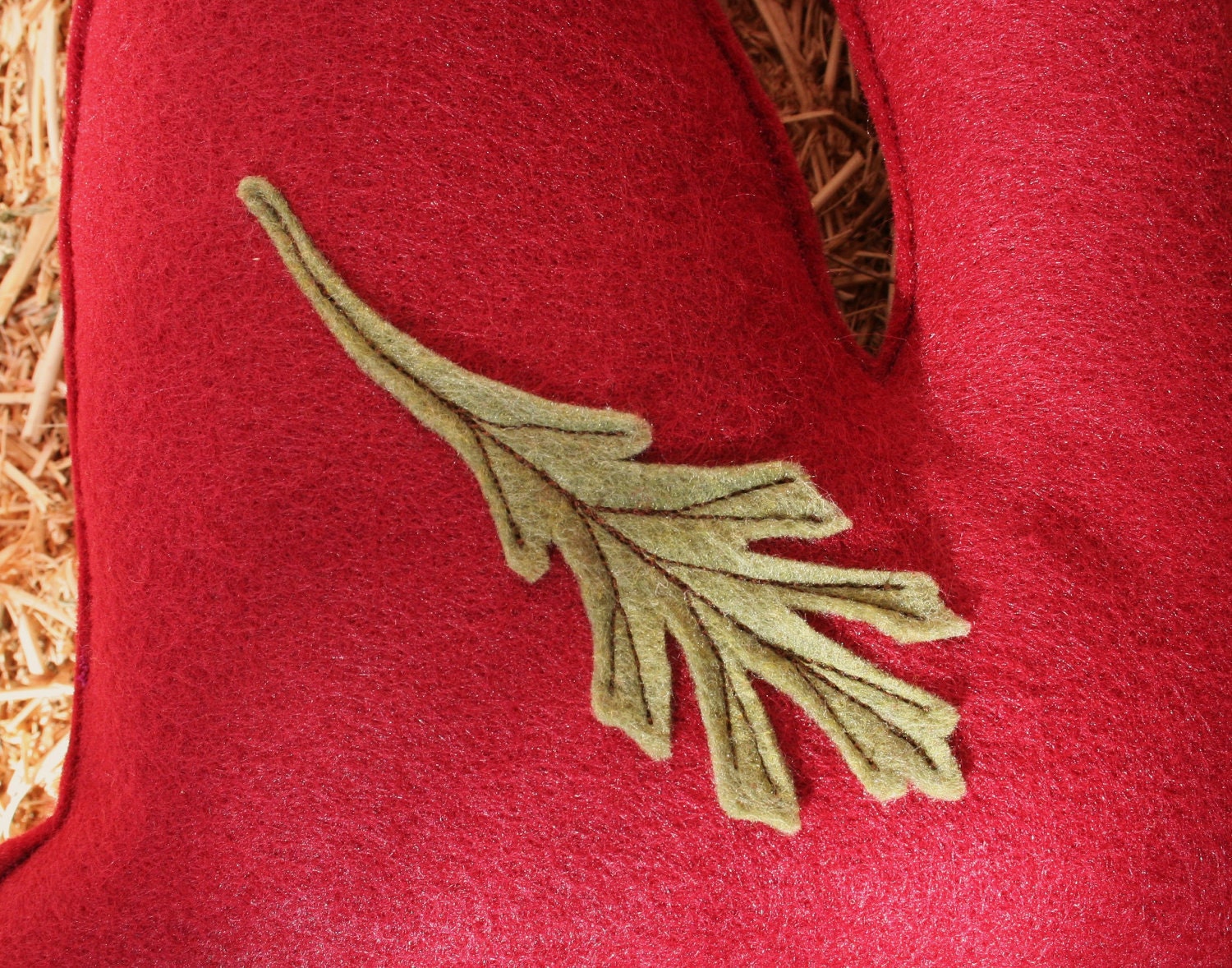 Forest Critters- Red Fox with Oak Leaf- Eco Friendly- Woodland Animal