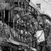 Black and White Photographs New Orleans LA French Quarter Balcony