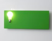 Wall Sconce - Modern Light Fitting - Perito Moreno Green Single