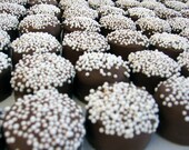 Gourmet Peppermint Dark Chocolate Truffle Bites