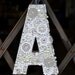 Vintage Elegance Letters