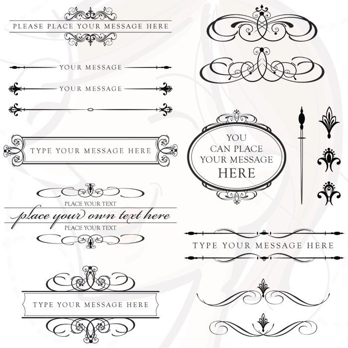 clipart invitation designs - photo #8