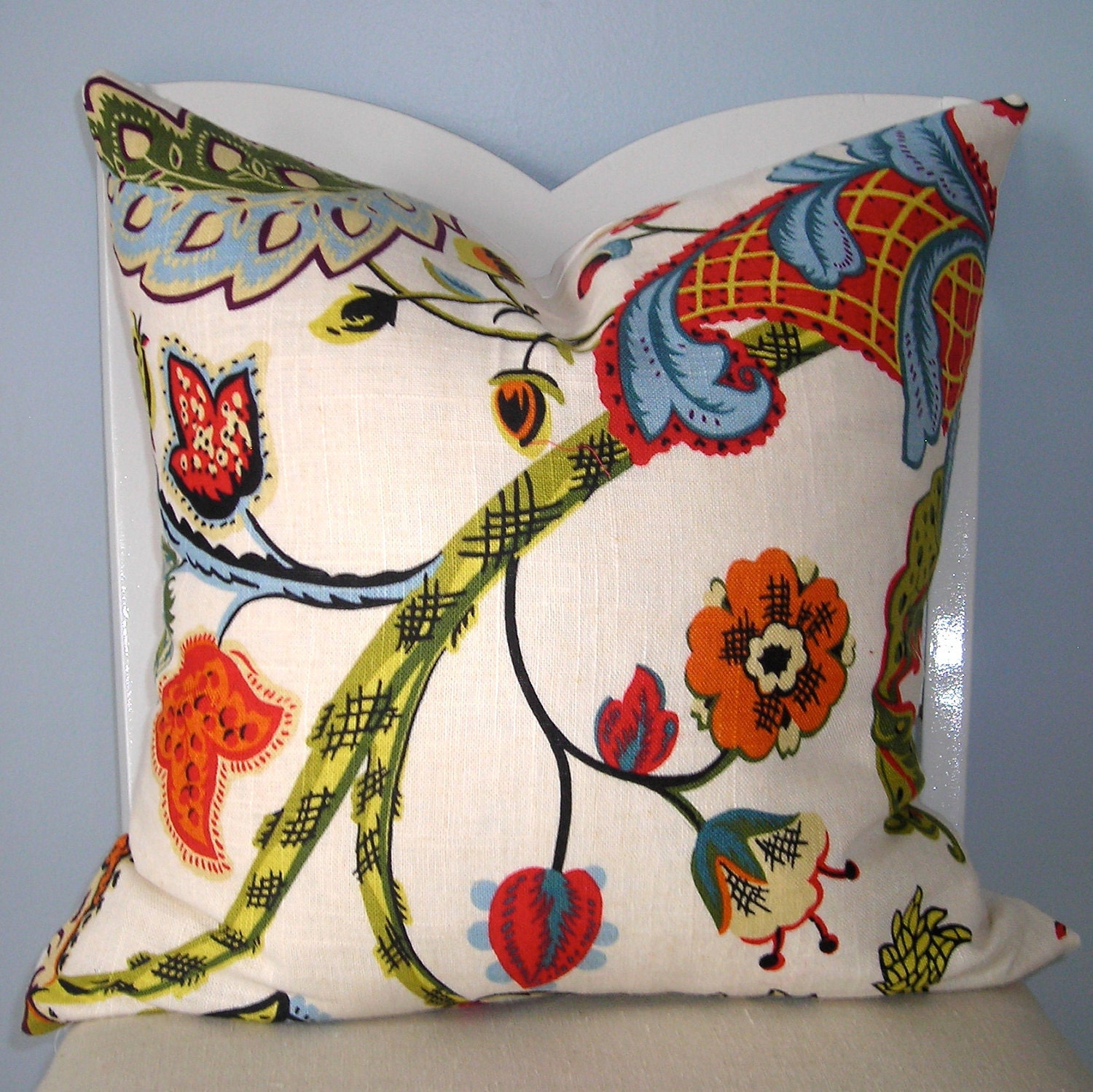 Wilmington Multi Decorative Pillow Cover 18 x 18