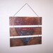 Metallic Mosaic Heart Wall Art