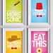 Doctor Who small print set