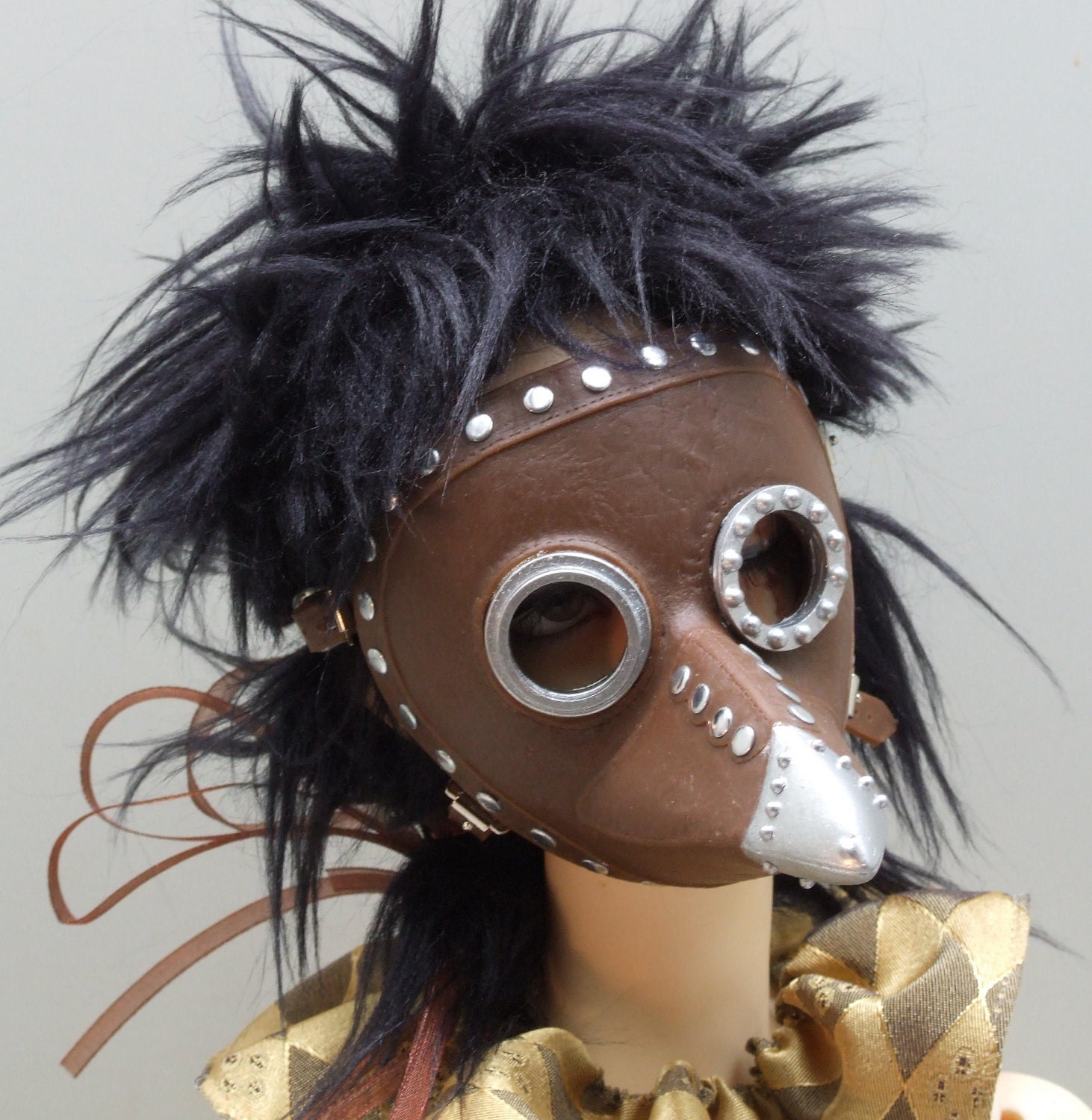 Steampunk Raven Mask